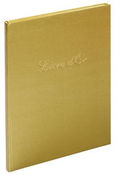 EXACOMPTA Gästebuch "Livre d'Or", 270 x 220 mm, gold