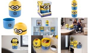 keeeper Aufbewahrungsbox Minions "bob", 6 Liter, blau / gelb