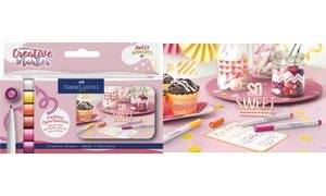 FABER-CASTELL Creative Marker GOLDFABER, 6er Etui Sweet