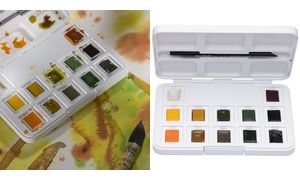 ROYAL TALENS Aquarellfarbe Van Gogh, 12er Box, Naturfarben