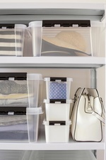 smartstore Aufbewahrungsbox CLASSIC 3,5 L, Clips: weiß
