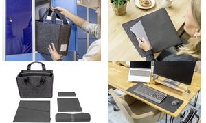 sigel Bundle Business-Filztasche Desk Sharing Bag Classic M