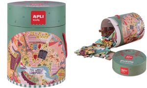 APLI kids Kreispuzzle "Kulturdenkmale", 48 Teile