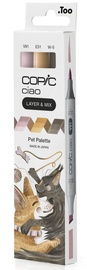 COPIC Marker ciao, 3er Set "Pet Palette"