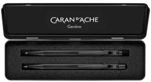 CARAN D'ACHE Schreibgeräte-Set BLACK CODE, schwarz