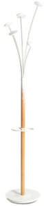 ALBA Garderobenständer "FESTIVAL", Höhe: 1.870 mm,buche/weiß