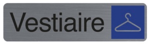 EXACOMPTA Hinweisschild "Vestiaire"