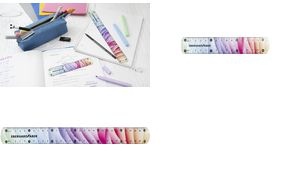 EBERHARD FABER Flachlineal Rainbow, 150 mm