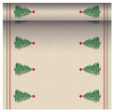 PAPSTAR Weihnachts-Tischläufer "Christmastree with Star"