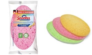 Spontex Tuchschwamm ColorMix, 3er Pack