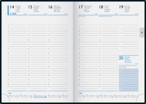 Glocken Buchkalender "Miradur", 2026, schwarz