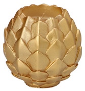 PAPSTAR Kugelkerze "Pine Cone", gold