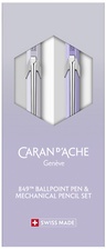 CARAN D'ACHE Schreibgeräte-Set BLOOMING LAVENDER