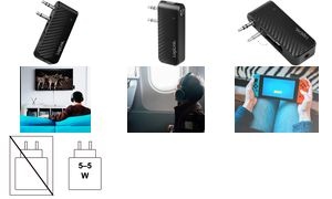 LogiLink Bluetooth 5.1 Audio Transmitter, schwarz