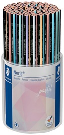 STAEDTLER Bleistift Noris pastel, Härtegrad: HB, 72er Köcher
