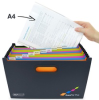 Vorschau: RAPESCO Fächermappe SupaFile Plus, DIN A4+, 13 Fächer Vorschau: RAPESCO Fächermappe SupaFile Plus, DIN A4+, 13 Fächer