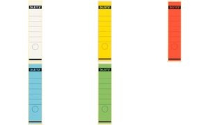 LEITZ Ordnerrücken-Etikett, 61 x 285 mm, lang, breit, blau