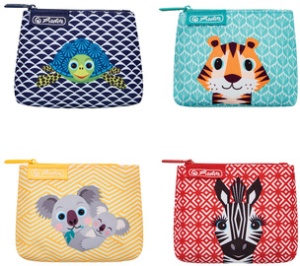 herlitz Geldbeutel "Cute Animals", Canvas