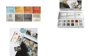 LEFRANC BOURGEOIS WINSOR & NEWTON Cotman Pocket Set Metallic