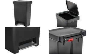 Rubbermaid Tret-Abfalleimer Premier Series 2, 46 Liter