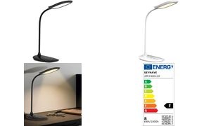 PAPERFLOW LED-Tischleuchte LEON, Standfuß, schwarz