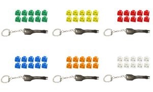 shiverpeaks RJ45-Port Blocker mit Schlüssel, weiß