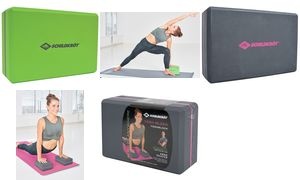 SCHILDKRÖT Yoga Block, 200 g, grau/pink