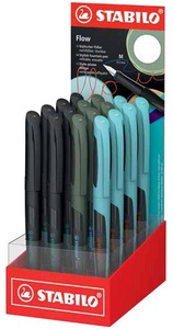 STABILO Füllhalter Flow, 16er Display