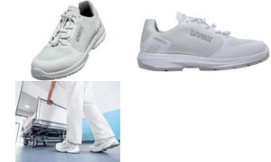 uvex 1 sport white nc Halbschuhe O1, weiß, Größe 39