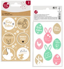 SUSY CARD Oster-Sticker "Frühjahr & Ostern"