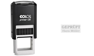 COLOP Textstempel Printer 05, 2-zeilig, schwarz