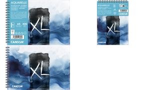 CANSON Skizzen- und Studienbuch XL AQUARELLE Waves, DIN A5