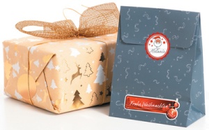 HERMA Weihnachts-Sticker "Geschenke", Thekendisplay