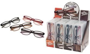 WEDO Lesebrille FLOOW, extra flach, 24er Display