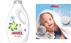 ARIEL Flüssigwaschmittel Baby, 1,0 Liter - 20 WL