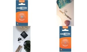 ANSMANN Silber-Oxid Uhrenzelle, SR626 (SR66), 1,55 Volt