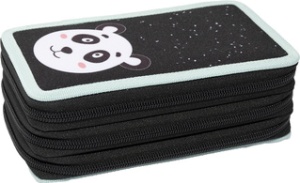 EBERHARD FABER Schüleretui Triple Decker Panda, 36-teilig