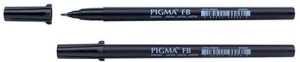 SAKURA Pinselstift PIGMA BRUSH, 3er Etui, schwarz