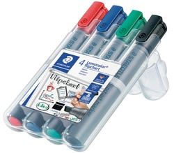 STAEDTLER Lumocolor Flipchart-Marker 356B, 6er Etui