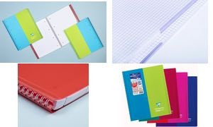 Clairefontaine Cahier KOVERBOOK TWIN, A4+, assorti