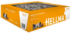 HELLMA Mandeln in Kakaohülle, im Karton