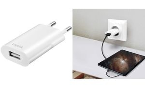 LogiLink USB-Steckdosenadapter, 1x USB-A, weiß, 5 Watt