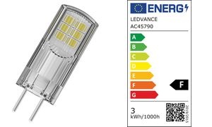 LEDVANCE LED-Stiftsockellampe LED PIN, 2,6 Watt, GY6.35