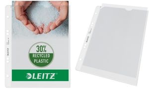 LEITZ Prospekthülle extrastark, A5, PP, genarbt, 0,13 mm