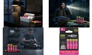 ANSMANN Li-Ion Akku Pure Power, Mignon AA, 4er Blister