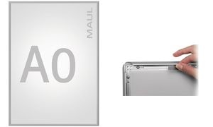 MAUL Plakatrahmen standard, DIN A4 - 190 x 277 mm