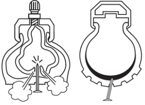 FISCHER Fahrrad-Reifen, pannensicher, 26" (66,04 cm)