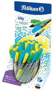 Pelikan Tintenschreiber inky 273 Neon, im Display