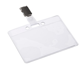EUROPEL Namensschild, oben offen, mit Clip, 60 x 90 mm