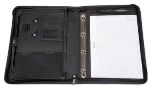 Alassio Orgamappe "OLBIA", A4, anthrazit